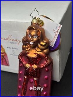 NWT Christopher Radko Broadway Legends BILLY PORTER as LOLA KINKY BOOTS Ornament
