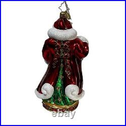 NWT Christopher Radko Christmas Ornament SIGNED Enchanted Nick with Radko Box