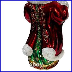 NWT Christopher Radko Christmas Ornament SIGNED Enchanted Nick with Radko Box