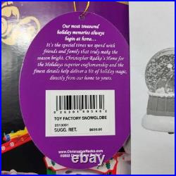 New$650christopher Radkotoy Factory Snow Globejoy To The Worldmusicalhuge