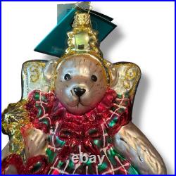 New Christopher Radko Twinkle Fairy Muffy Glass Ornament Tag
