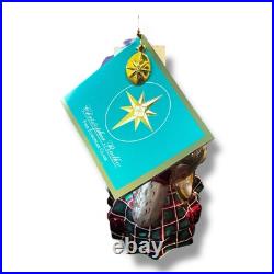 New Christopher Radko Twinkle Fairy Muffy Glass Ornament Tag