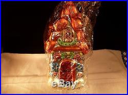 New Huge Christopher Radko Christmas Ornament Sugar Shack Extravaganza Limited