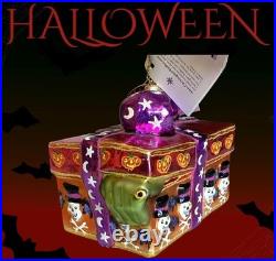 Nwt Christopher Radko Gifts Of Grah Kaiju Halloween Christmas Ornament