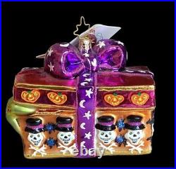 Nwt Christopher Radko Gifts Of Grah Kaiju Halloween Christmas Ornament