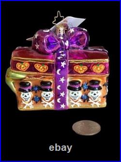 Nwt Christopher Radko Gifts Of Grah Kaiju Halloween Christmas Ornament