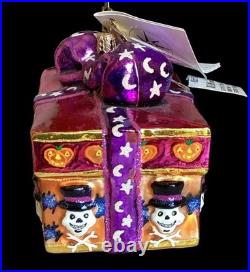Nwt Christopher Radko Gifts Of Grah Kaiju Halloween Christmas Ornament
