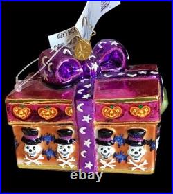 Nwt Christopher Radko Gifts Of Grah Kaiju Halloween Christmas Ornament