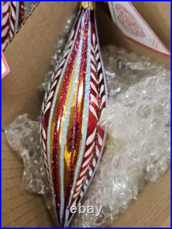 Ornament King Heartfully Yours Christopher Radko CANDY DROPS Ornaments SET OF 6