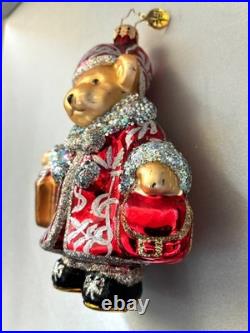 RADKO BLOOMINGDALE'S 2013 Exclusive Baroque Muffy Shopper Ornament #3012831