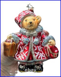 RADKO BLOOMINGDALE'S 2013 Exclusive Baroque Muffy Shopper Ornament #3012831