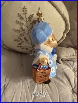 RADKO BLOOMINGDALE'S 2024 Muffy Shopper Ornament #3013771