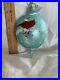 RADKO_FROSTY_CARDINAL_Turquoise_Teardrop_7_Hand_painted_Ornament_NEW_withTAG_1996_01_zp