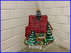 RADKO Perfect Cottage Gem Blown Glass Ornament 1018165