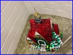 RADKO Perfect Cottage Gem Blown Glass Ornament 1018165