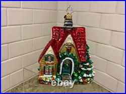 RADKO Perfect Cottage Gem Blown Glass Ornament 1018165