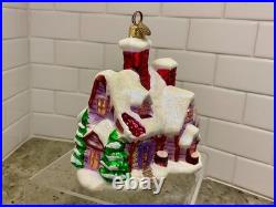 RADKO Perfect Cottage Gem Blown Glass Ornament 1018165