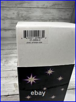 RARE 2001 Christopher Radko JEWEL SPINNER GEM Spin Top Ornament 01-0864-0 NWT