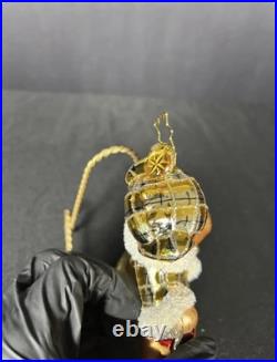 RARE Christopher Radko 2011 Muffy Bloomingdales Shopper #3012415 with Box