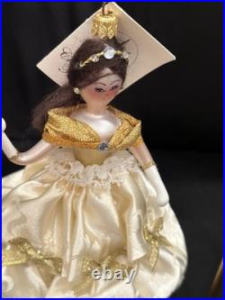 RARE Christopher Radko BELLE OF THE BALL Beauty & Beast Disney ITALIAN Ornament