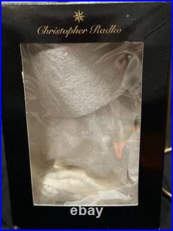 RARE Christopher Radko BELLE OF THE BALL Beauty & Beast Disney ITALIAN Ornament