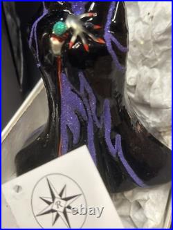RARE Christopher Radko Disney Sleeping Beauty MALEFICENT Ornament 00-DIS-46 MINT