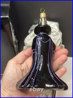 RARE Christopher Radko Disney Sleeping Beauty MALEFICENT Ornament 00-DIS-46 MINT