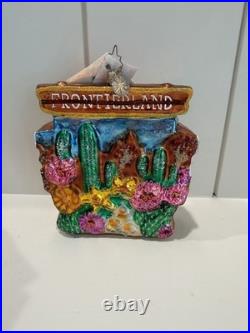 RARE Christopher Radko Disneyland Disney 50th Anniversary Land Collection
