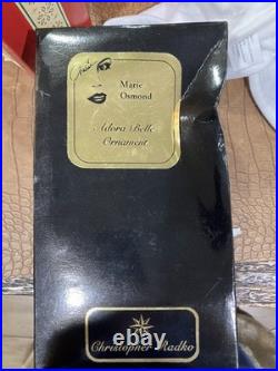 RARE Christopher Radko Marie Osmond/Adore BELLE Glass Ornament/Collectible