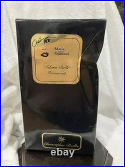 RARE Christopher Radko Marie Osmond/Adore BELLE Glass Ornament/Collectible