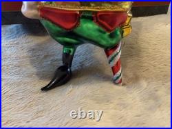 RARE! Christopher Radko Mint Ahoy Santa Pirate Ornament