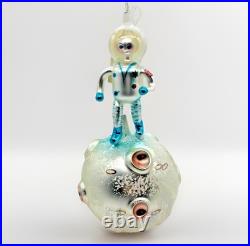 RARE First Edition 1994 NWT Radko ONE SMALL STEP / Italian astronaut ornament