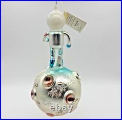 RARE First Edition 1994 NWT Radko ONE SMALL STEP / Italian astronaut ornament