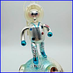 RARE First Edition 1994 NWT Radko ONE SMALL STEP / Italian astronaut ornament