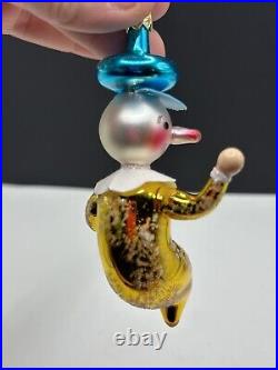RARE HTF Christopher Radko Popeye's LIL CREEPER Vintage Glass Ornament 96-065-0
