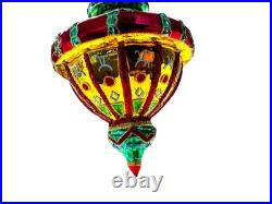 RARE & RETIRED Christopher Radko 2002 Jewel Spinner Christmas Ornament