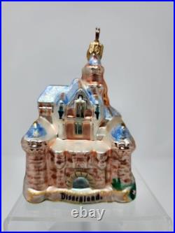READ DESC Christopher Radko Disneyland Disney Ornament The Blue Castle