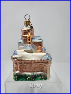 READ DESC Christopher Radko Disneyland Disney Ornament The Blue Castle
