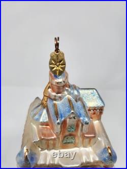 READ DESC Christopher Radko Disneyland Disney Ornament The Blue Castle