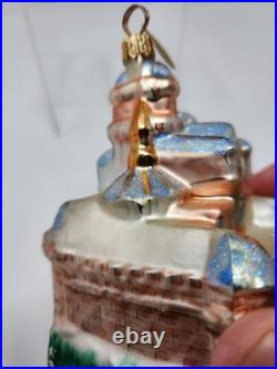 READ DESC Christopher Radko Disneyland Disney Ornament The Blue Castle