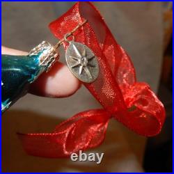 RETIRED Christopher Radko LIBERTY Above All Hand Blown Glass Ornament Justice