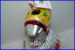 RET Vintage Radko JUMBO Christmas Ornament 90-086-2 ELEPHANT ON BALL