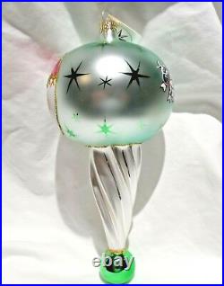 Radko 1993 MOON JUMP Vintage RARE Crescent Moon & Cow Ornament NEW withTag