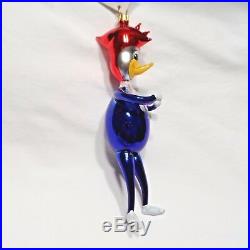 Radko 1995 PECKY WOODPECKER VintageWoody Woodpecker Bird Ornament NEW withTag