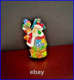 Radko 2006 Santa A Wink Of His Eye. Ltd Ed #3402/7500 Christmas Ornament NIB