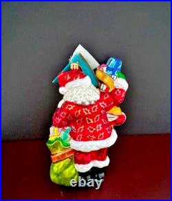 Radko 2006 Santa A Wink Of His Eye. Ltd Ed #3402/7500 Christmas Ornament NIB