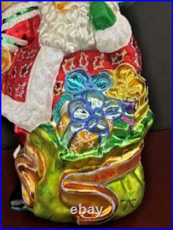 Radko 2006 Santa A Wink Of His Eye. Ltd Ed #3402/7500 Christmas Ornament NIB