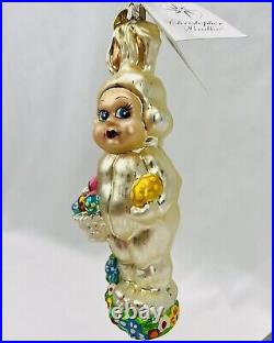 Radko Baby Bunny Bunting Easter Rabbit Christmas Halloween Ornament 00-353-0