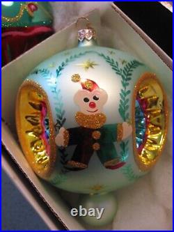 Radko Box of 3 15th Anniversary Christopher's Favorites Christmas Ornaments