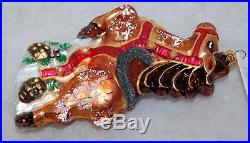 Radko CHRISTMAS FILLY Christmas Ornament 97-221-0 Horse